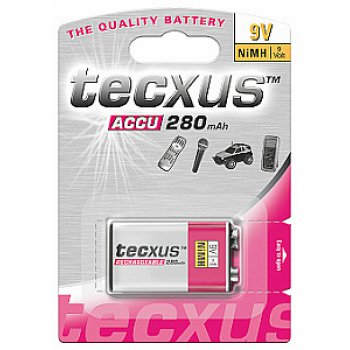 tecxus NiMH Aku 9V E-block 280mAh - obr�zek1
