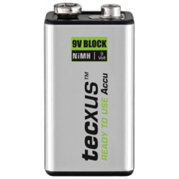 tecxus NiMH Aku 9V-RTU -E-block 200 mAh
