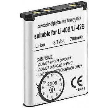tecxus Nikon EN-EL10 /Olympus Li40/42B,3,7V/700 mAh