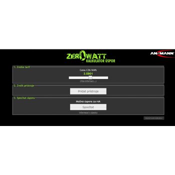Ansmann AES 2 IR �sporn� z�suvka Zero Watt - kalkul�tor