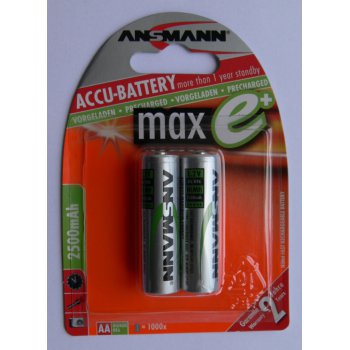 Ansmann maxEplus Mignon NiMH 2xAA 2500mAh