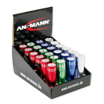 Ansmann Color 9 LED sv�tilna + 3 x LR03
