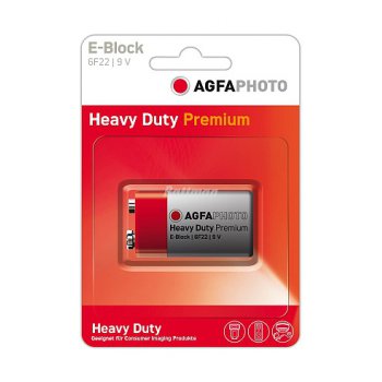 AGFA 6F22-B baterie Heavy-Duty 9V