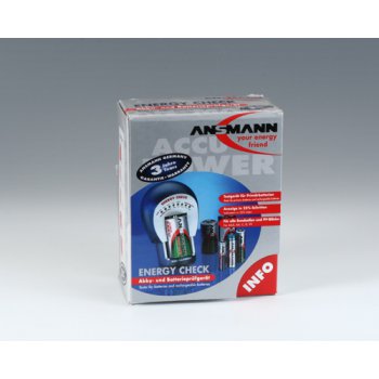 Ansmann Energy Check tester pro baterie, NiCd/NiMH - foto