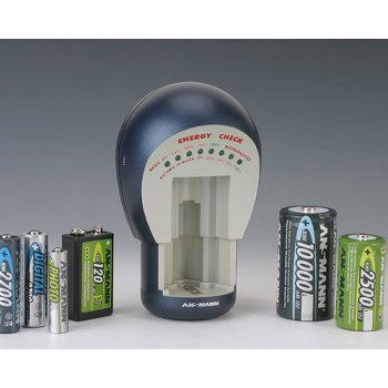 Ansmann Energy Check tester pro baterie, NiCd/NiMH