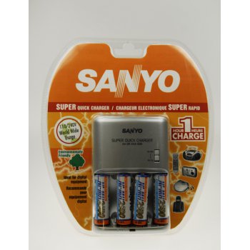 Sanyo NC-MQH01+ 4AA 2500mAh nab�je�ka