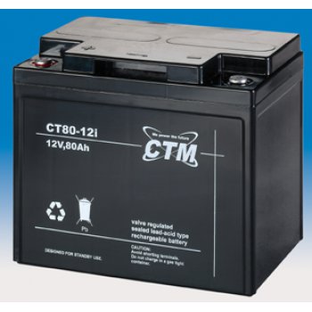CT 12-80i  (12V/80Ah - M6)