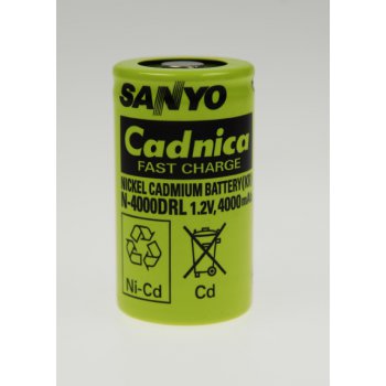 Sanyo N-4000DRL 1,2V/4000mAh NiCd Aku