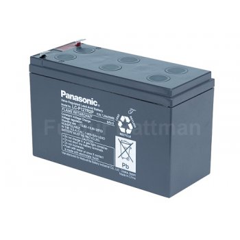 Panasonic LC-P127R2P (12V/7,2Ah - Faston 187)