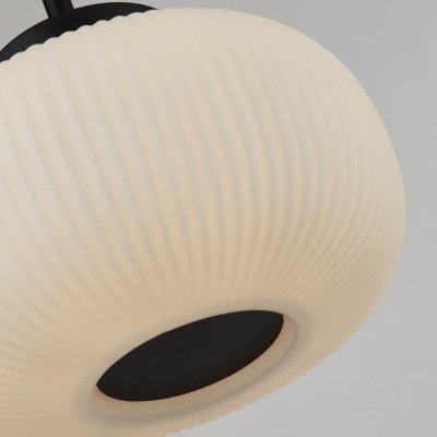 Searchlight 10272-1BK Lumina závěsné svítidlo černý kov - obrázek