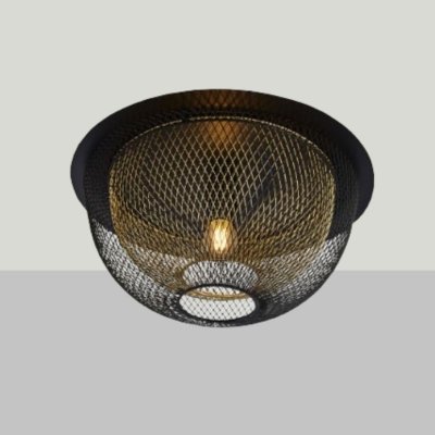 Searchlight 6840BGO Honeycomb stropní svítidlo černé a zlaté