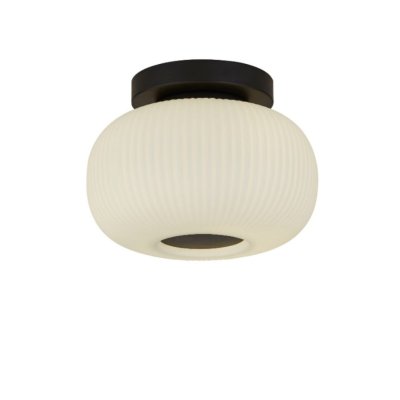 Searchlight 10271-1BK Lumina stropní svítidlo černé a sklo