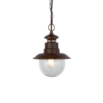 Searchlight 7653RU Station závěsné venkovní svítidlo hnědé - obrázek