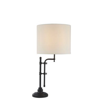 Searchlight EU12082-1BK stolní lampa černá - obrázek