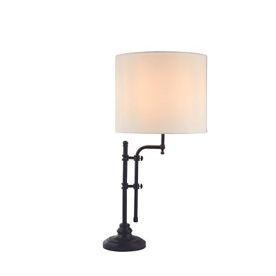 Searchlight EU12082-1BK stolní lampa černá