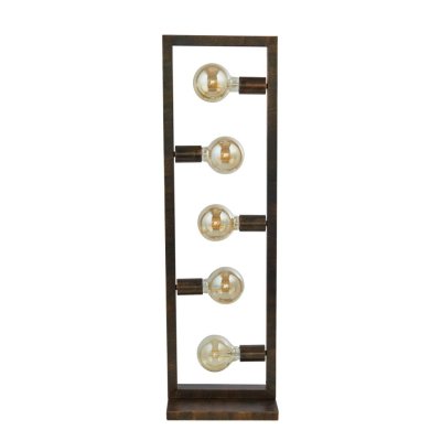 Searchlight EU24101-5RU stojací lampa rezavá - obrázek