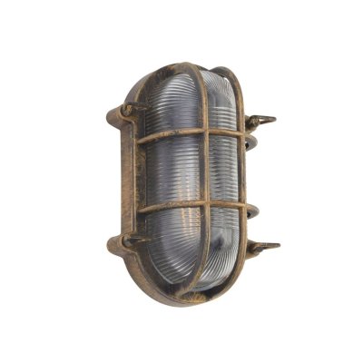 Searchlight 61402BG Bulkhead nástěnné svítidlo zlatá antik - obrázek