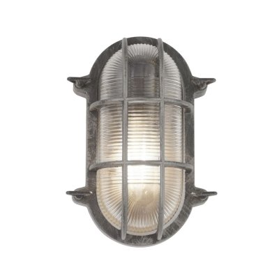 Searchlight 61402BS Bulkhead nástěnné svítidlo stříbrná antik - obrázek