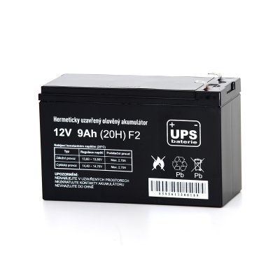 UPS baterie 12V 9Ah F2 5let