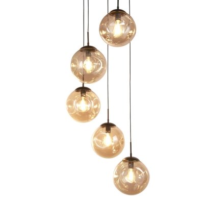 Searchlight 22123-5BK Punch závěsné svítidlo - obrázek