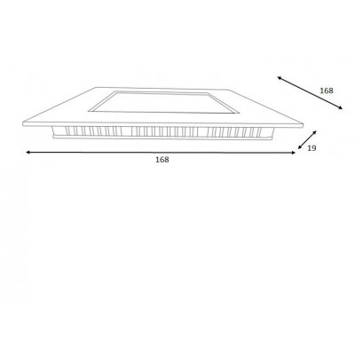 J- BRICE LED Built-in Dimmable 15W  28907/17/31 - obrázek