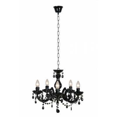 J- ARABESQUE Chandelier 5xE14/40W Black  78351/05/30 - obrázek