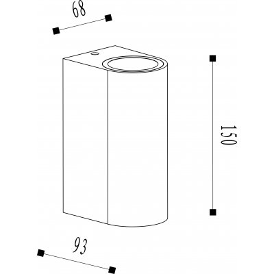 J- BOOGY Wall Light 2xGU10 IP44  27863/02/30 - obrázek