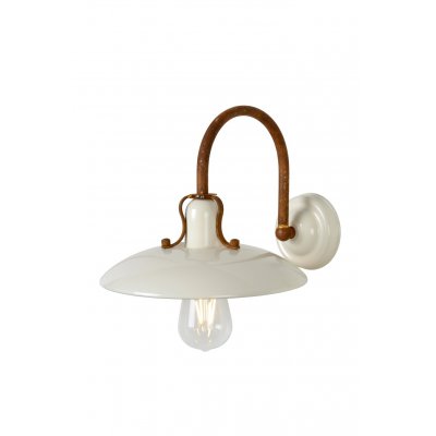 J- RÖMER Wall Light E27 O24cm Cream 30276/01/38 - obrázek