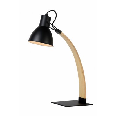 J- CURF Desklamp E27/60W Plawood-Metal Black 03613/01/30 - obrázek